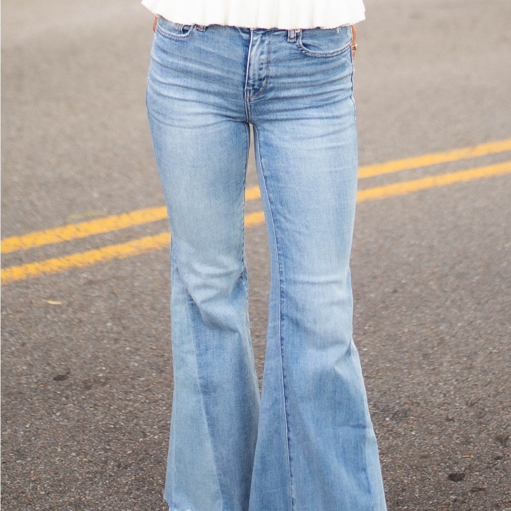 American Eagle stretch flare jeans